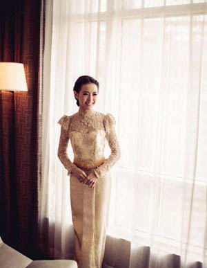 ชุดแต่งงานแบบไทย สวยๆมาฝากเจ้าสาวค่ะ