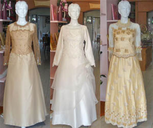 ชุดแต่งงานอิสลาม สวยๆโดนใจเจ้าสาวแน่นอนค่ะ