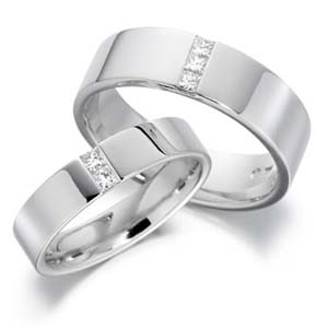 แหวนแต่งงาน ทองคำขาว ความสวยที่ดูหรูหรา