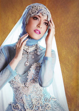 ชุดแต่งงานอิสลาม สวยๆโดนใจเจ้าสาวแน่นอนค่ะ