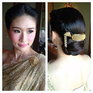 ทรงผมชุดไทย สวยงามมากๆค่ะ